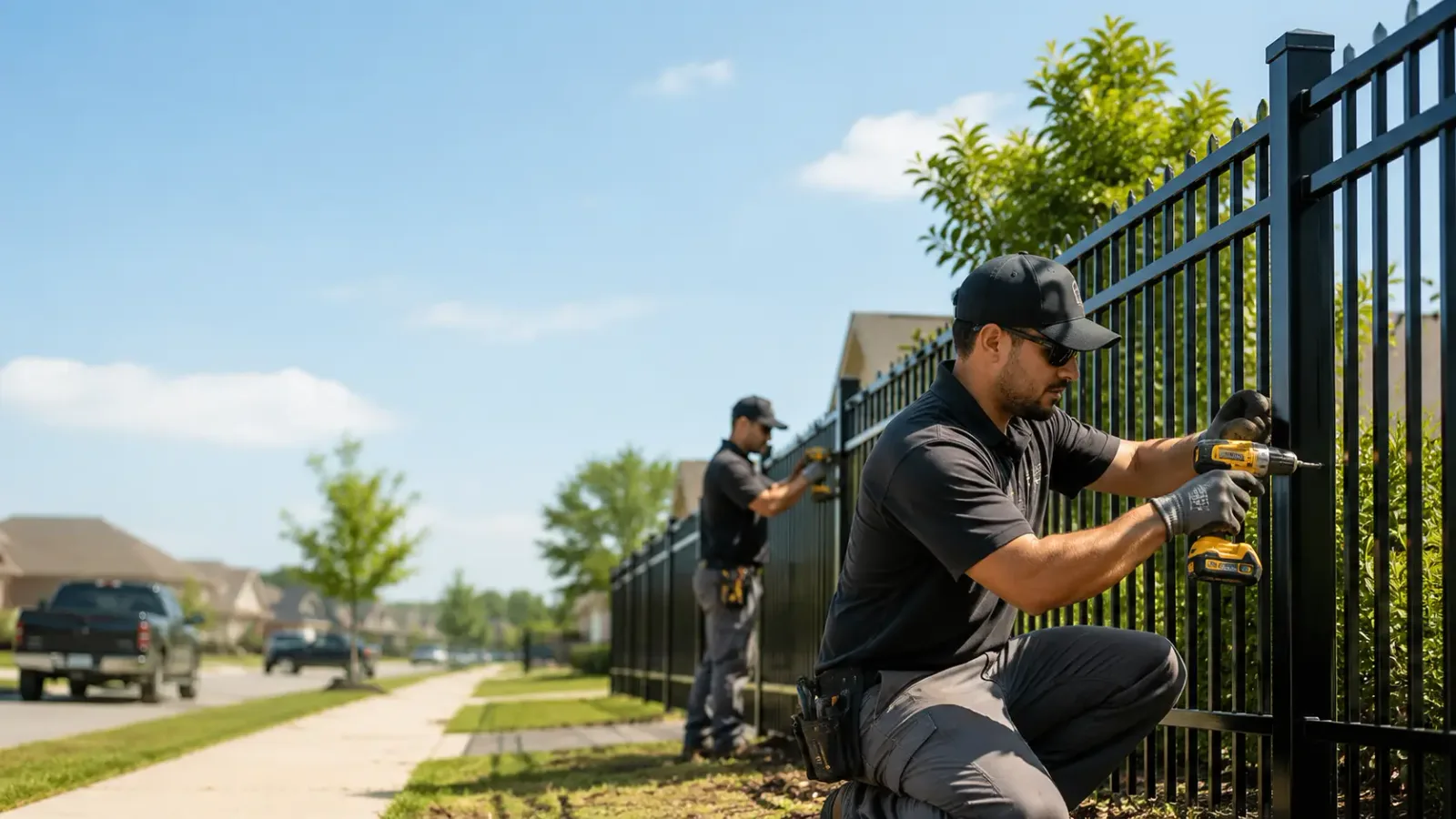 Metal Fence Installation in Des Arc, AR